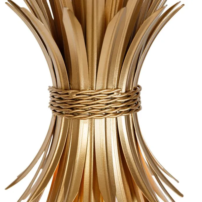 Art-Deco-Hängelampe Gold mit Schwarz - Wesley