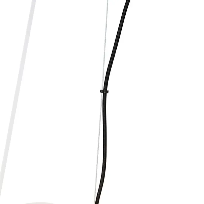 Art-Deco-Hängelampe schwarz mit bernsteinfarbenem Glas 12 Lichter – David