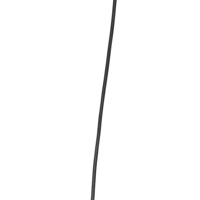 Art-Deco-Hängeleuchte Gold mit Schwarz - Maro