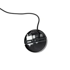 Art-Deco-Hängeleuchte Gold mit Schwarz - Maro