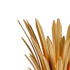 Art-Deco-Stehleuchte Gold mit Schwarz - Wesley