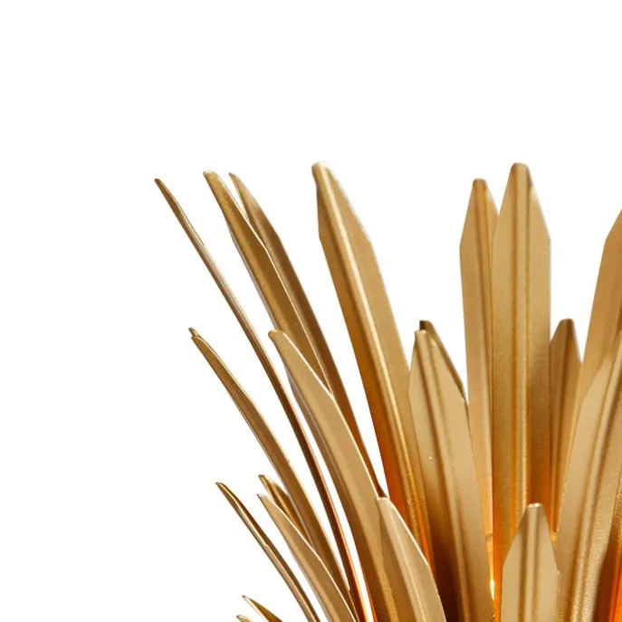 Art-Deco-Stehleuchte Gold mit Schwarz - Wesley