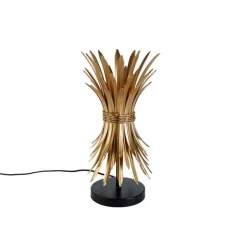 Art-Deco-Tischlampe Gold - Wesley