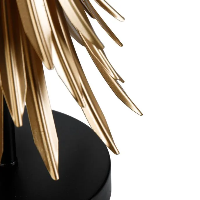 Art-Deco-Tischlampe Gold - Wesley