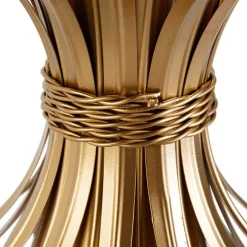 Art-Deco-Tischlampe Gold - Wesley