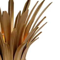 Art-Deco-Tischlampe Gold - Wesley