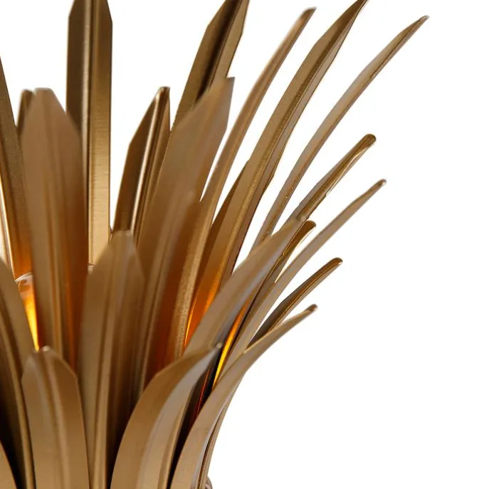 Art-Deco-Tischlampe Gold - Wesley