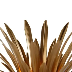 Art-Deco-Tischlampe Gold - Wesley