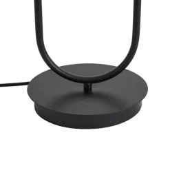 Art-Deco-Tischleuchte schwarz 2-flammig - Tuning