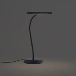 Art-Deco-Tischleuchte Schwarz inkl. LED - Tableau