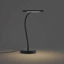 Art-Deco-Tischleuchte Schwarz inkl. LED - Tableau