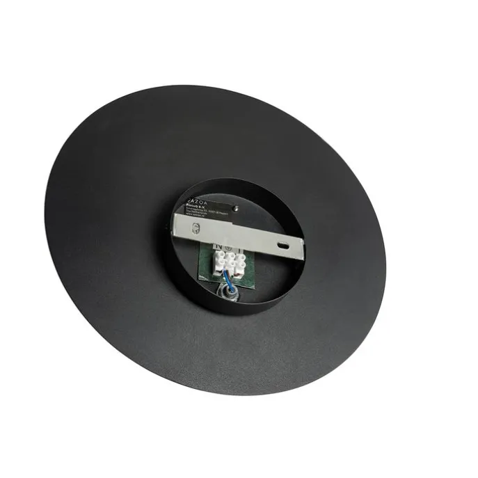 Art-Deco-Wandleuchte schwarz mit Gold - Emilienne