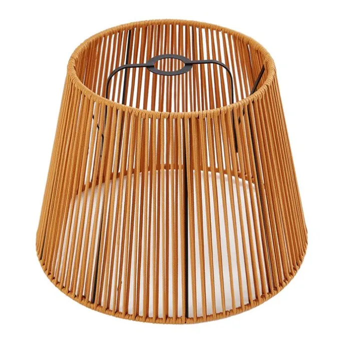 Außenlampenschirm mit orangefarbenem Seil IP54 40/28/30 - Jayla