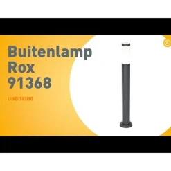 Außenlaterne anthrazit 80 cm IP44 - Rox