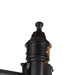 Außenlaterne schwarz 220 cm 2-flammig IP44 - Havanna