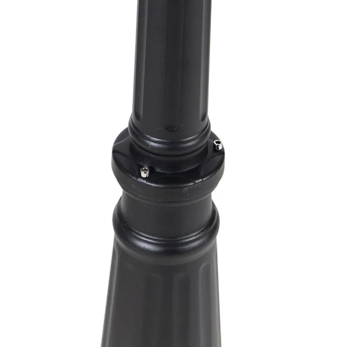 Außenlaterne schwarz 220 cm 2-flammig IP44 - Havanna