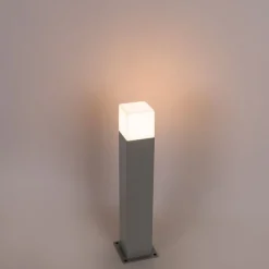 Außenleuchte 50 cm grau mit Erdungsstift und Kabelmuffe - Dänemark