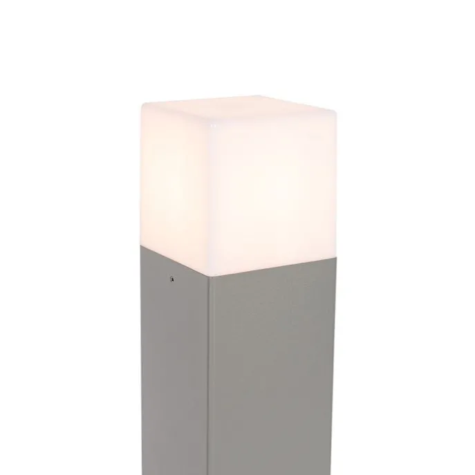 Außenleuchte 50 cm grau mit Erdungsstift und Kabelmuffe - Dänemark