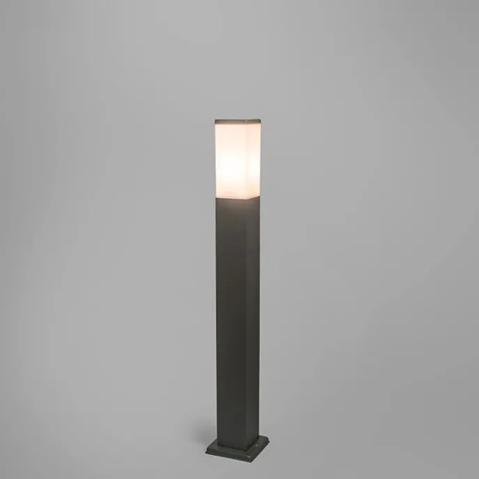 Außenleuchte Anthrazit 80cm IP44 - Malios mit Erdspieß und Kabelverschraubung