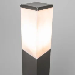 Außenleuchte Anthrazit 80cm IP44 - Malios mit Erdspieß und Kabelverschraubung