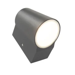 Außenleuchte Anthrazit mit Hell-Dunkel-Sensor inkl. LED - Uma