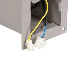 Außenleuchte Denmark P70 grau mit Erdspieß und Kabelmuffe