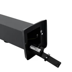 Außenleuchte Dunkelgrau 80 cm mit Fassung IP44 - Malios