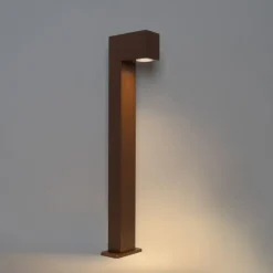 Außenleuchte Rostbraun mit Erdspieß und Kabelverschraubung 65cm IP44 - Baleno