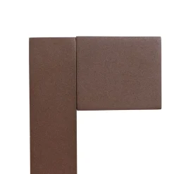 Außenleuchte Rostbraun mit Erdspieß und Kabelverschraubung 65cm IP44 - Baleno