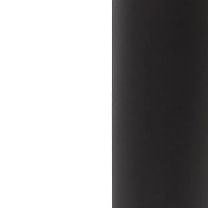 Außenleuchte schwarz mit opalweißem Schirm 50 cm - Odense