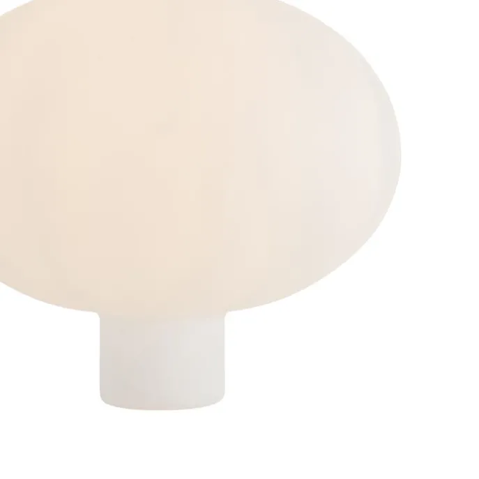 Außen-Pendelleuchte weiß 35 cm mit Stecker IP44 - Pion