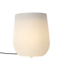 Außenstehleuchte Blumentopf weiß IP44 - Blumentopf