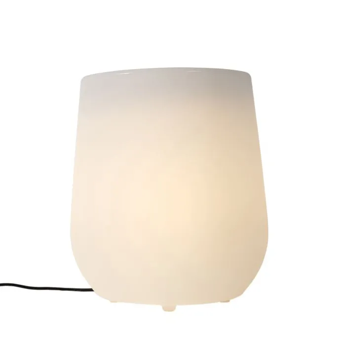 Außenstehleuchte Blumentopf weiß IP44 - Blumentopf