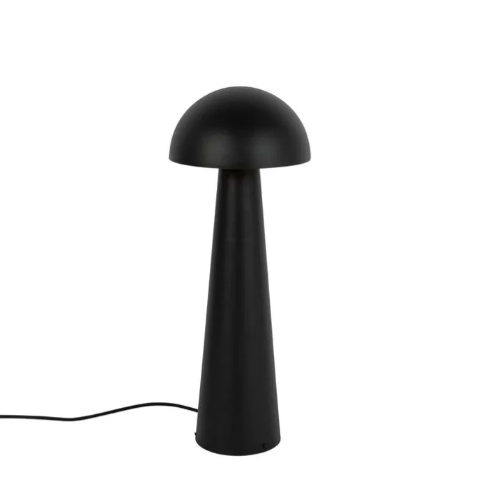 Außenstehleuchte schwarz 65 cm - Pilz