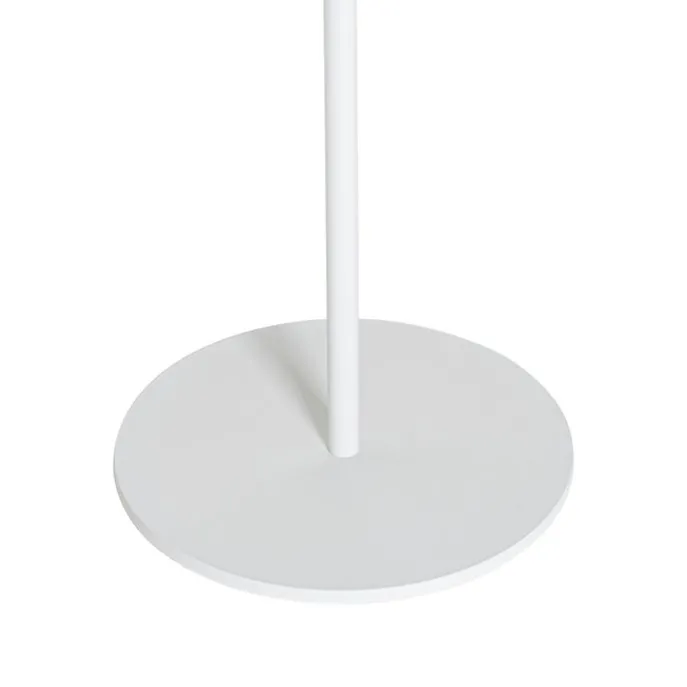 Außenstehleuchte weiß inkl. LED 3-stufig dimmbar auf Solar - Ferre