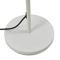 Außen-Stehleuchte weiß mit beigefarbenem Seilschirm IP44 - Virginia Jayla