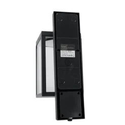 Außenwandlaterne schwarz inkl. LED-Bewegungsmelder - Ferdinand