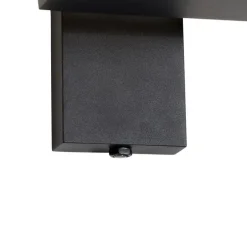 Außenwandlaterne schwarz inkl. LED und Dämmerungssensor - Ferdinand