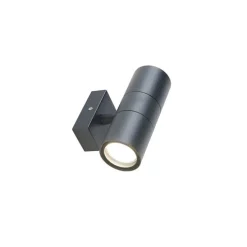 Außenwandleuchte anthrazit IP44 - Duo