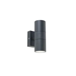 Außenwandleuchte anthrazit IP44 - Duo