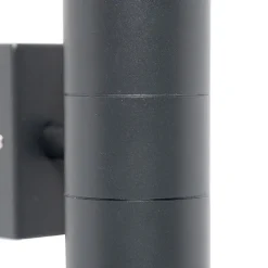 Außenwandleuchte anthrazit IP44 - Duo