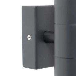 Außenwandleuchte anthrazit IP44 - Duo