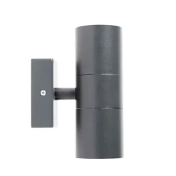 Außenwandleuchte anthrazit IP44 - Duo