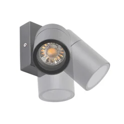 Außenwandleuchte anthrazit IP44 dreh- und neigbar - Solo