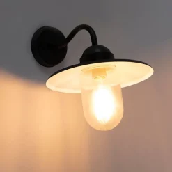 Außenwandleuchte anthrazit IP44 - Kansas Graphit