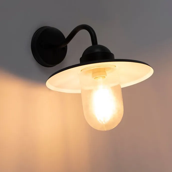 Außenwandleuchte anthrazit IP44 - Kansas Graphit