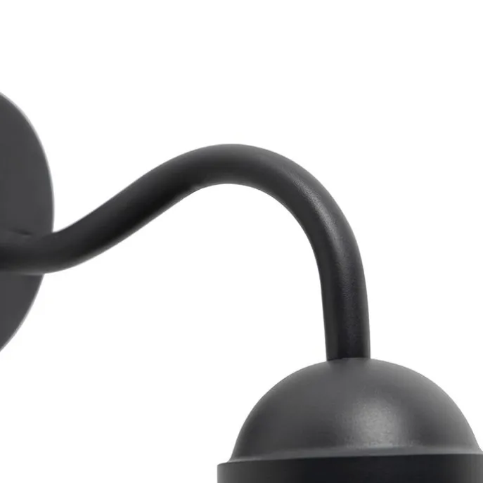 Außenwandleuchte anthrazit IP44 - Kansas Graphit