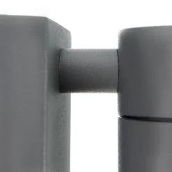 Außenwandleuchte Anthrazit IP44 mit Dämmerungssensor - Solo