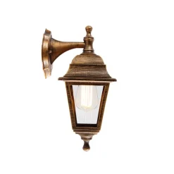 Außenwandleuchte Antikgold verstellbar IP44 - Capital
