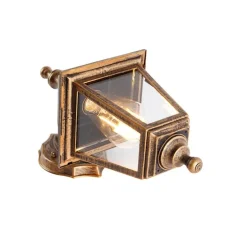 Außenwandleuchte Antikgold verstellbar IP44 - Capital